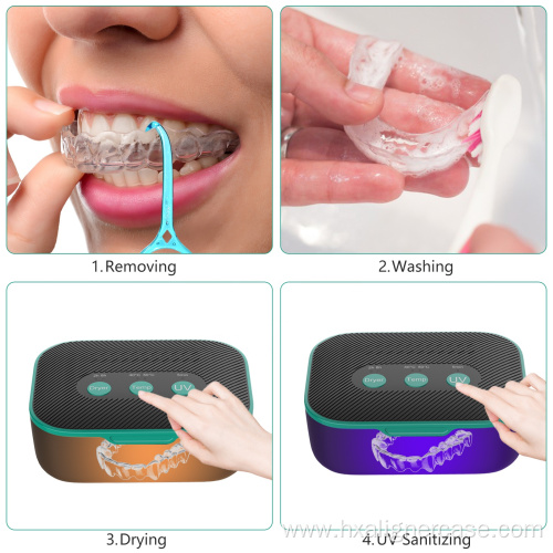 Oral Toothbrush UV sterilization and Drying Integrated Box